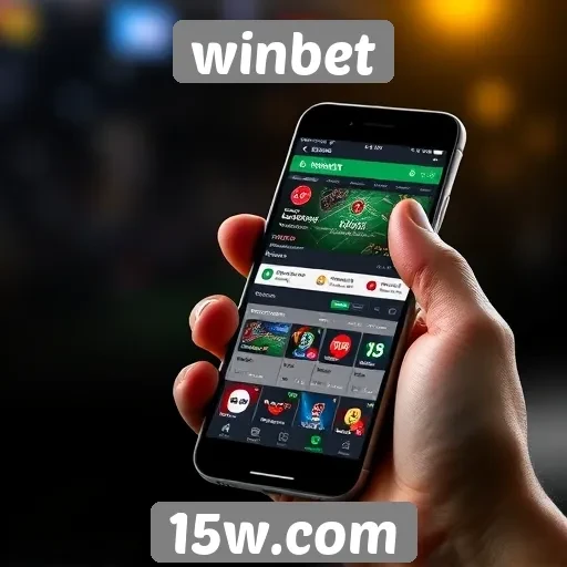 Funcionalidades do aplicativo móvel do Winbet